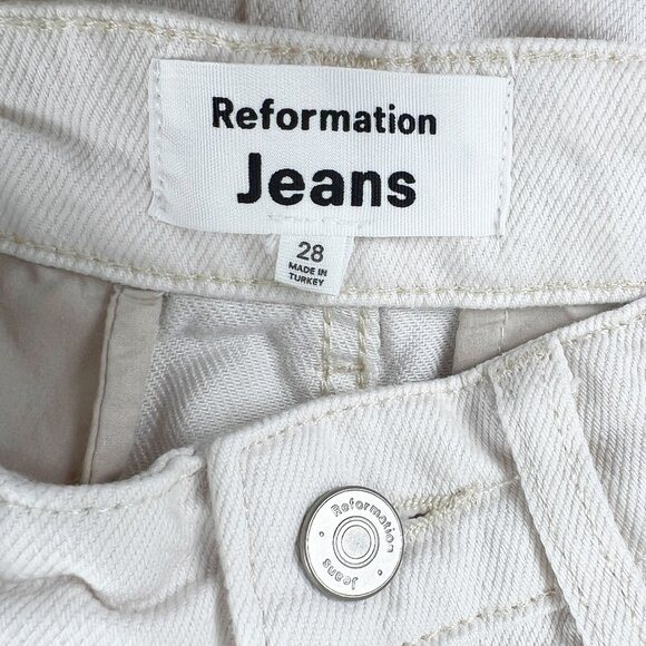 Reformation x Anthropologie Myles Denim Maxi Skirt Column Full Length High Rise - Picture 7 of 14